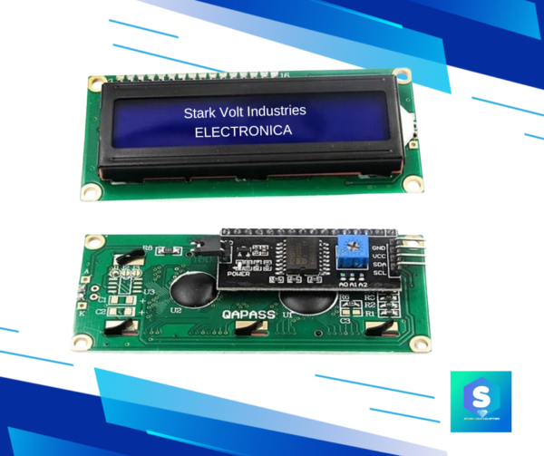 Display LCD 16×2 Azul + I2C
